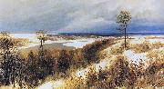 Polenov, Vasily Early Snow oil painting artist